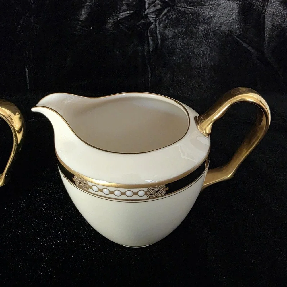 Lenox China Presidential‎ Collection Hancock Creamer & Sugar Bowl w/ Lid NWOT